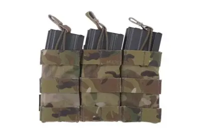 Potrójna ładownica Open Top na magazynki M4/M16 - Multicam - obrazek 2