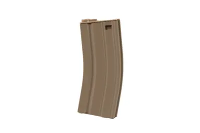 asgbox.pl - Magazynek mid-cap 100 kulek do replik typu M4/M16 - tan