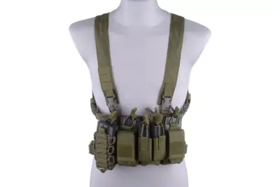 Kamizelka Fast Chest Rig - oliwkowa - obrazek 2