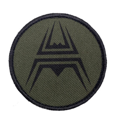 ANAREUS VELCRO SPIDER Round Patch - Green