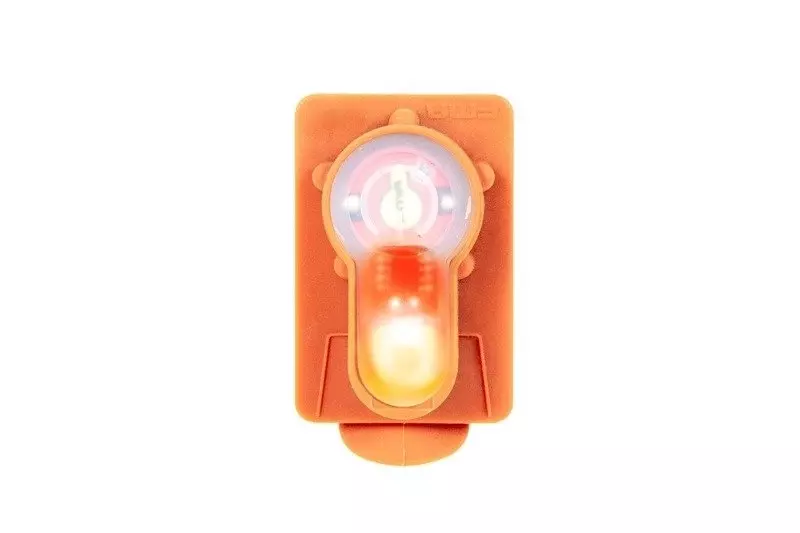 Marker elektroniczny Lightbuck Card Button - pomarańczowy (czerwone światło) OD-G-FMA-31-022526-00 asgbox.pl Marker elektroniczny Lightbuck Card Button - pomarańczowy (czerwone światło) - obrazek 2