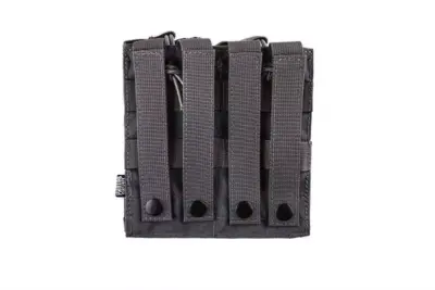Podwójna ładownica Open I na magazynki AK/M4/G36 - primal grey - obrazek 4