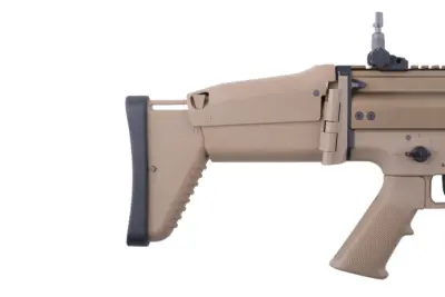 Replika karabinka WE MK17 MOD 0 Open Bolt - tan - obrazek 3