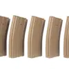 Zestaw 5 magazynków real-cap 30 kulek do M4/M16 - tan OD-G-SPE-05-005270-00 asgbox.pl