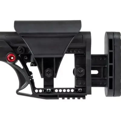 Kolba teleskopowa do replik typu M4/M16 - czarna KUB-09-027357-00 asgbox.pl