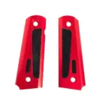 asgbox.pl - Aluminiowe okładziny chwytu TYPE B do pistoletów typu Colt 1911 - czerwone