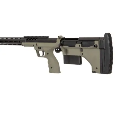 asgbox.pl - Replika karabinu snajperskiego Desert Tech SRS-A2 22” (leworęczna) - oliwkowa
