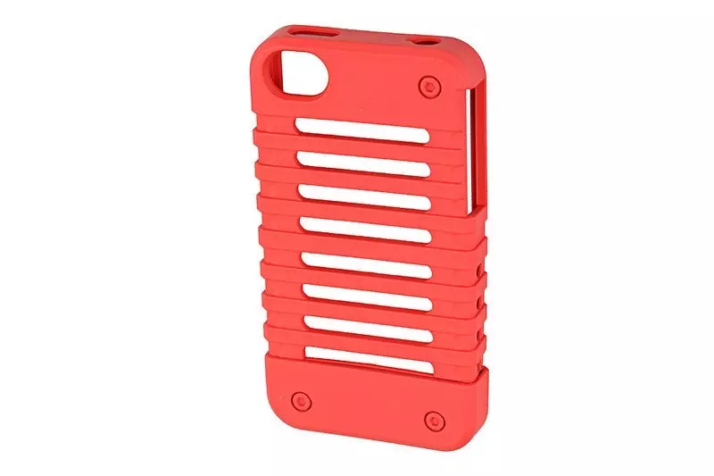 Osłona do telefonu iPhone 4/4s - czerwona OD-G-FMA-31-008628-00 asgbox.pl asgbox.pl - Osłona do telefonu iPhone 4/4s - czerwona