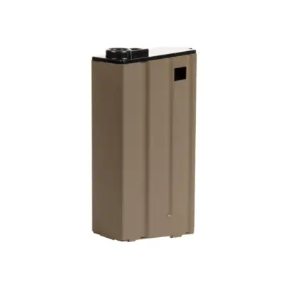 asgbox.pl - Krótki magazynek mid-cap 110 kulek do replik M4/M16 - tan