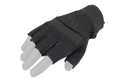 Rękawice taktyczne Armored Claw Shooter Cut - czarne - obrazek 2