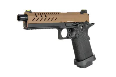Replika pistoletu Vorsk hi-capa 5.1 - tan/czarna - obrazek 5