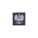 asgbox.pl - Naszywka IR - Godło Polski - czarna