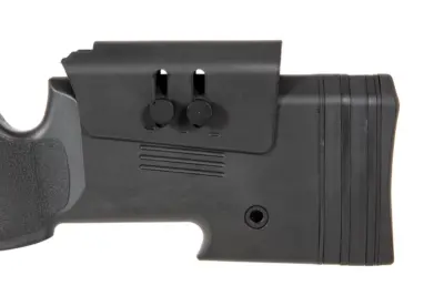 Replika karabinu wyborowego SA-S03 CORE™ High Velocity z lunetą i dwójnogiem - czarna - obrazek 5