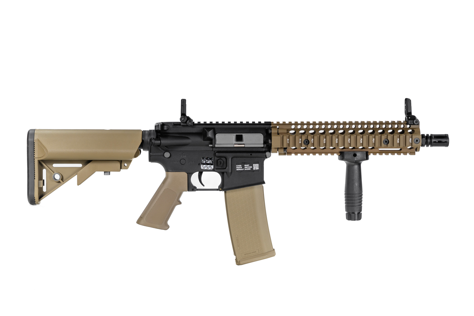 Replika karabinka SA-C19 CORE™Daniel Defense® - Half-Tan OD-G-SPE-01-024048-00 asgbox.pl Replika karabinka SA-C19 CORE™Daniel Defense® - Half-Tan - obrazek 4