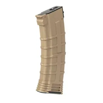 Alternative view of Magazynek Mid-Cap 130 kulek do replik AK - Tan