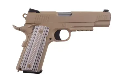 Replika pistoletu 1911 M45A1 - tan - obrazek 3