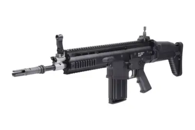 Replika karabinka WE SCAR-H "Open Bolt" - czarna - obrazek 2