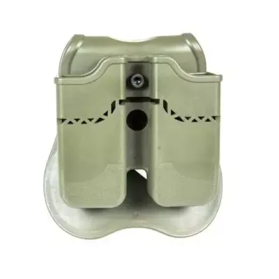 asgbox.pl - Podwójna ładownica na magazynki pistoletowe P226 - oliwkowa