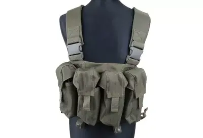 asgbox.pl - Kamizelka taktyczna typu Chest Rig - oliwkowa