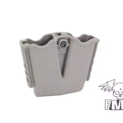 Alternative view of Podwójna ładownica polimerowa na magazynki do pistoletów typu XDM - TAN