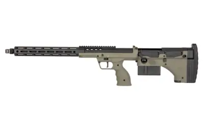 Replika karabinu snajperskiego Desert Tech SRS-A2 22” (leworęczna) - oliwkowa - obrazek 2