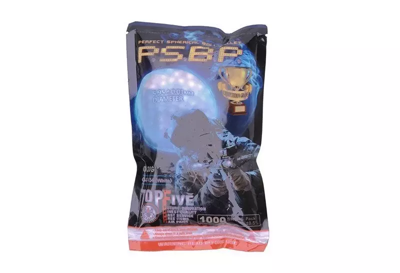 Kulki P.S.B.P 0,20g 1000szt - białe OD-G-GIG-16-002541-00 asgbox.pl Kulki P.S.B.P 0,20g 1000szt - białe - obrazek 3