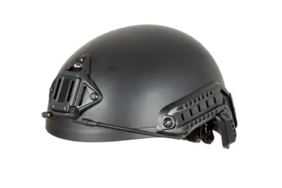 Replika hełmu Ballistic Aramid Heavy Version - czarna - obrazek 4
