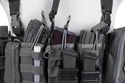 Ładownica Open I na magazynki AK/M4/G36 - czarna - obrazek 4