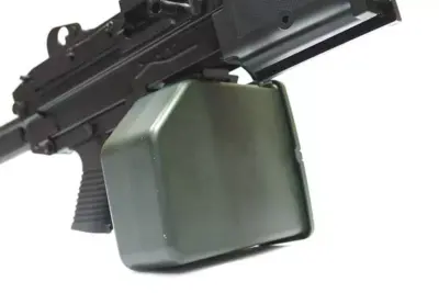 Replika karabinu maszynowego H.M.G. MK1 - czarna - obrazek 4