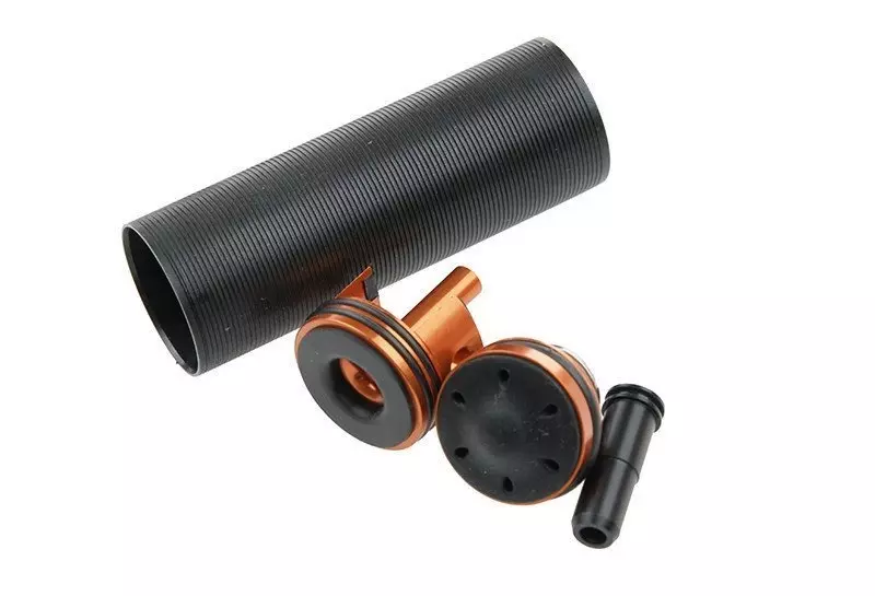 Wzmocniony zestaw cylindra z aluminiową, amortyzowaną głowicą tłoka do AUG LON-08-013770-00 asgbox.pl asgbox.pl - Wzmocniony zestaw cylindra z aluminiową