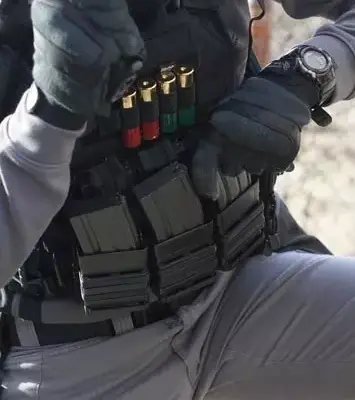 asgbox.pl - Ładownica Sticker do strzelb - czarna