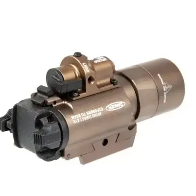 asgbox.pl - Latarka taktyczna na pistolet SF X400  - tan