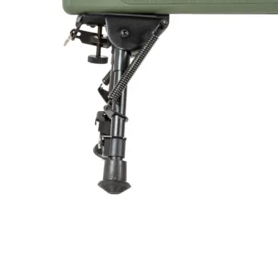 asgbox.pl - Replika karabinu wyborowego SA-S02 CORE™ High Velocity z lunetą i dwójnogiem - oliwkowa