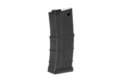 Polimerowy magazynek mid-cap LT 130 kulek do replik M4/M16 - czarny - obrazek 2