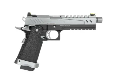 Replika pistoletu Hi-capa 5.1 Split Slide - czarna / chrom - obrazek 3