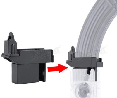 WST LEVER / M12 ODIN Adapter for AK Magazines – Black