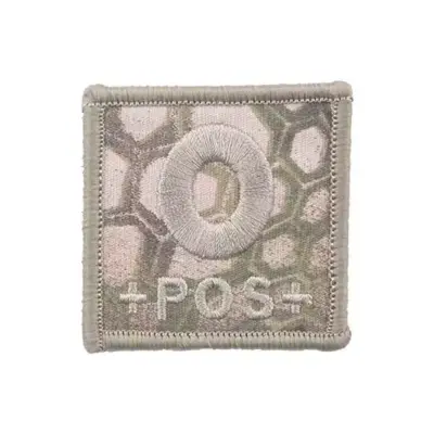 asgbox.pl - Naszywka Blood Type TYPE:O - MAD