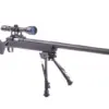 Replika karabinu snajperskiego SW-10 z lunetą i dwójnogiem (Upgraded) - czarna OD-G-SWL-03-029483-00 asgbox.pl