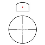 asgbox.pl - Luneta Rhino 4X32 z kolimatorem Micro