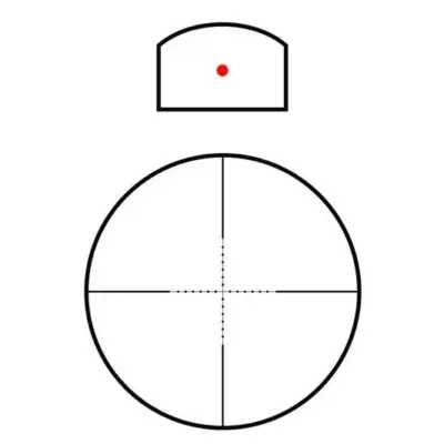 asgbox.pl - Luneta Rhino 4X32 z kolimatorem Micro