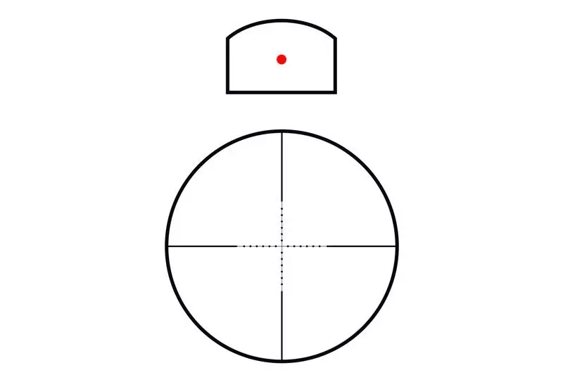 Luneta Rhino 4X32 z kolimatorem Micro THO-10-011608-00 asgbox.pl asgbox.pl - Luneta Rhino 4X32 z kolimatorem Micro