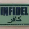 asgbox.pl - Naszywka 3D - Infidel - olive
