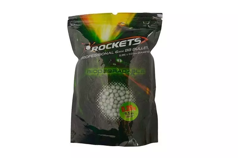 Kulki Rockets Professional BIO 0,20g - 1kg - Dark Green ROC-16-011617-00 asgbox.pl asgbox.pl - Kulki Rockets Professional BIO 0