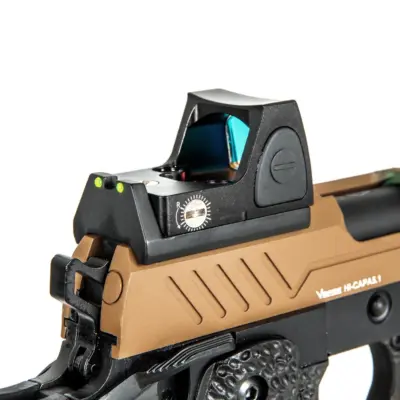 asgbox.pl - Replika pistoletu Vorsk hi-capa 5.1 BDS - tan/czarna