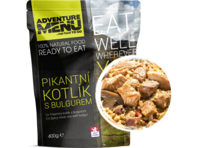 AM MRE Spicy Kettle with Bulgur (400 g)