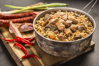 AM MRE Spicy Kettle with Bulgur (400 g) - obrazek 2