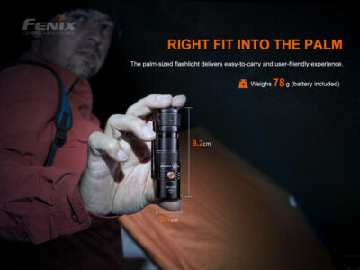 LED Rechargeable EDC flashlight Fenix PD25R - obrazek 6