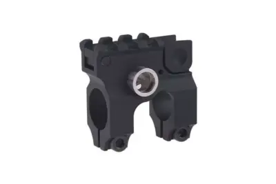 Blok gazowy M4/M16 ze składaną muszką - czarny - obrazek 5