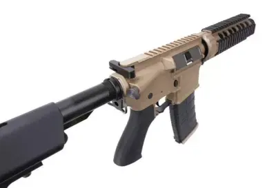 Replika karabinka GR4 CQB-S MINI - tan - obrazek 3