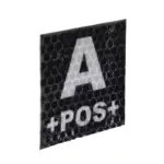 asgbox.pl - Naszywka IR z grupą krwi: A POS
